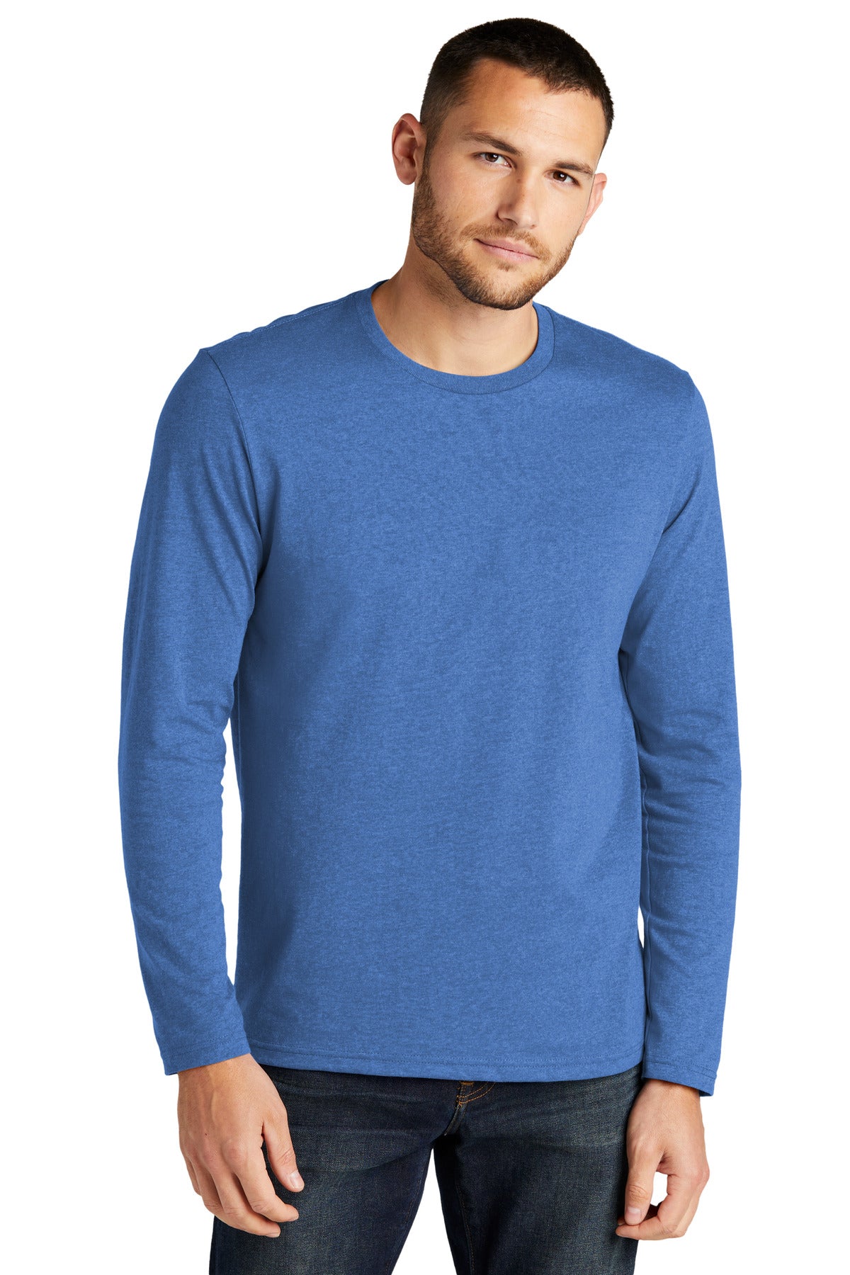 District® Re-Tee® Long Sleeve - Blue Heather - XS