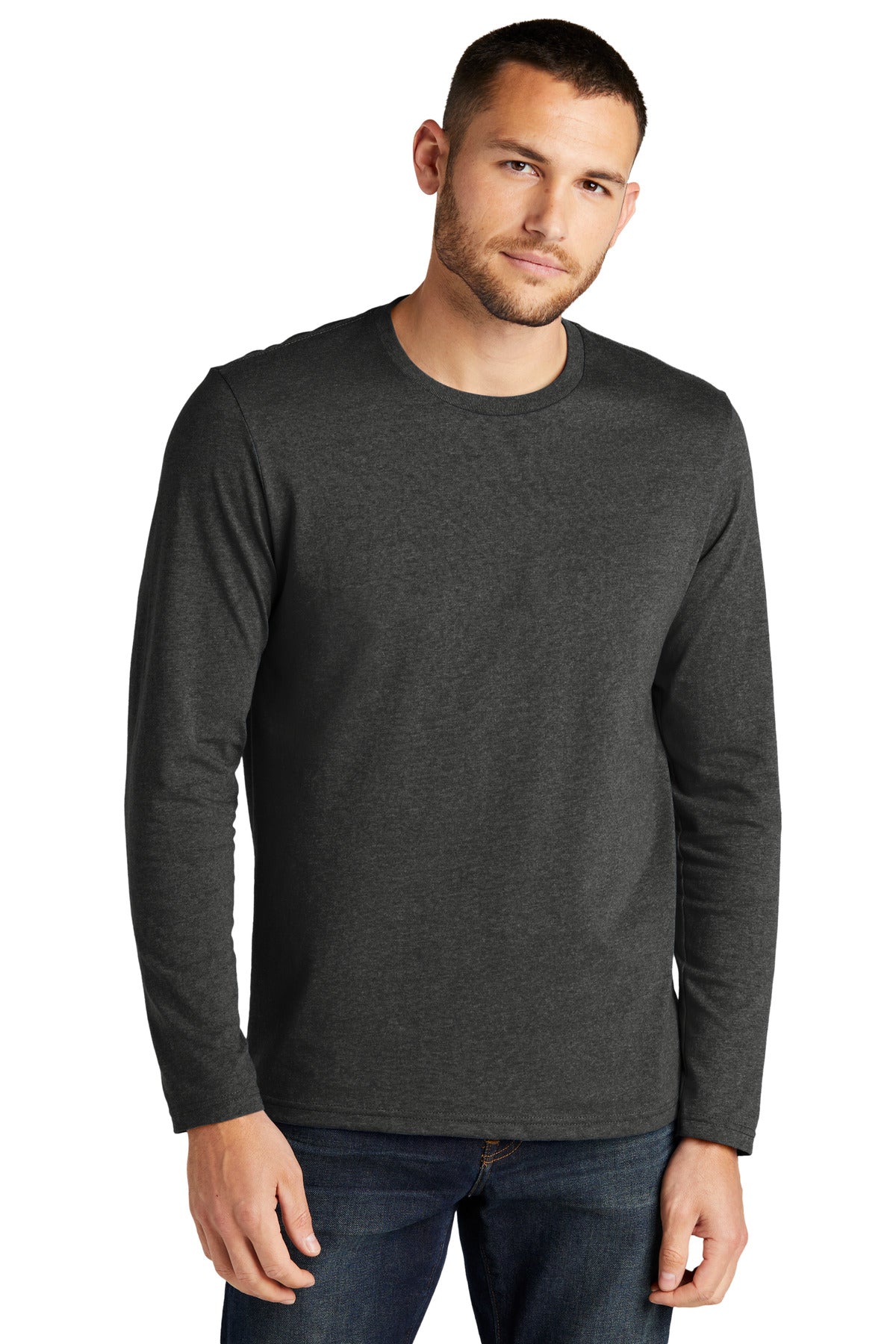District® Re-Tee® Long Sleeve - Charcoal Heather - XS