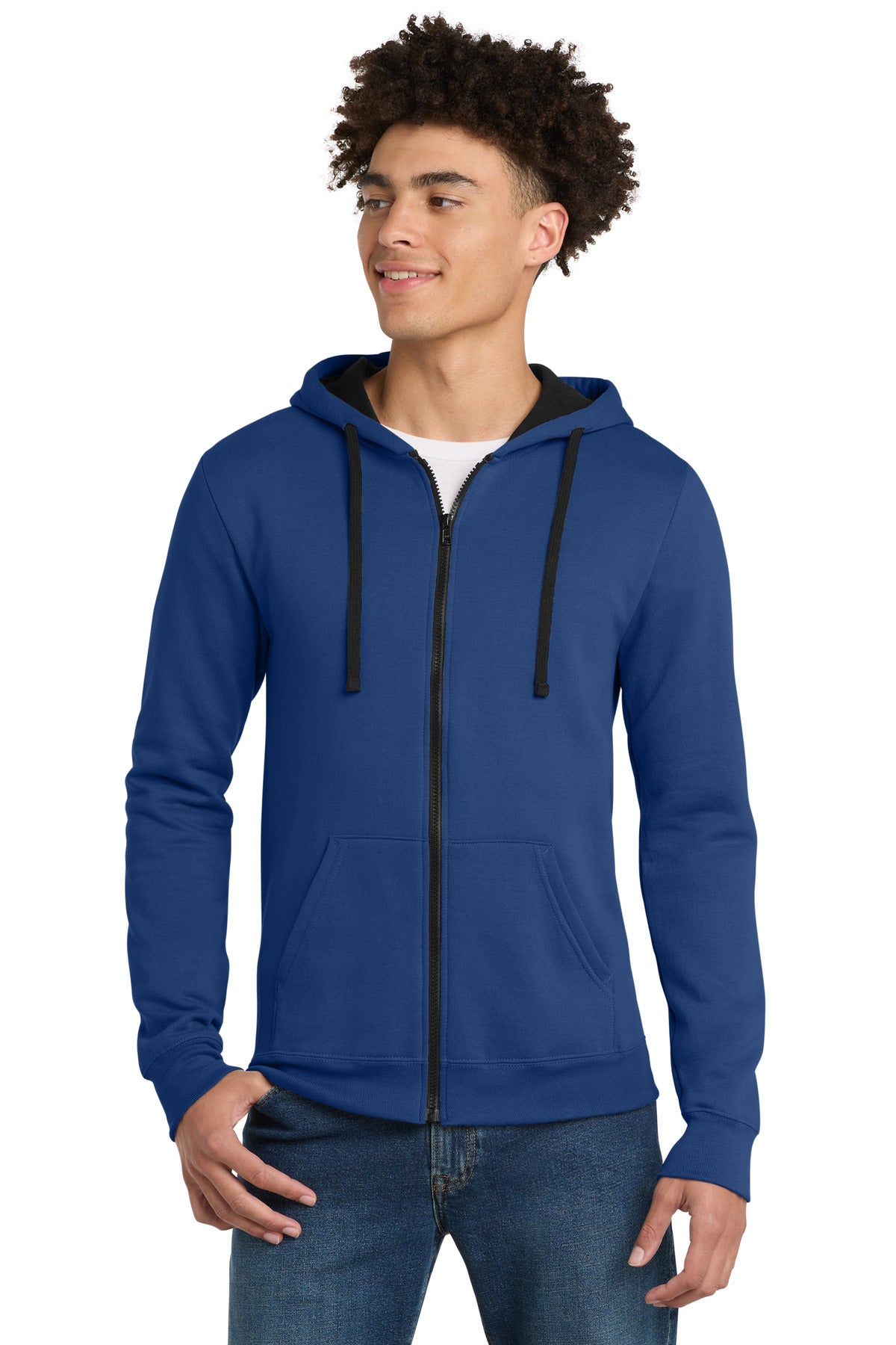 District ® The Concert Fleece ® Full-Zip Hoodie - Deep Royal - XS