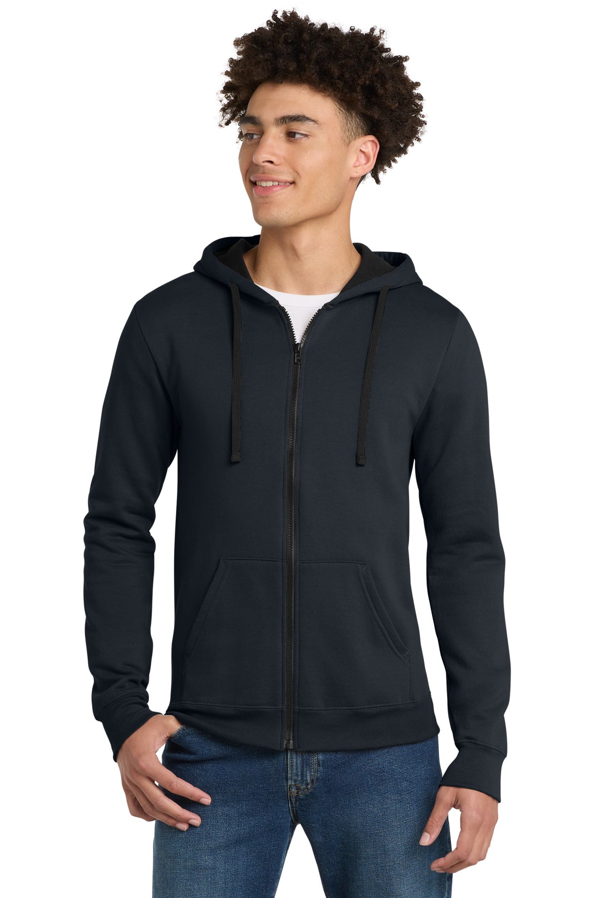 District ® The Concert Fleece ® Full-Zip Hoodie - New Navy - XS
