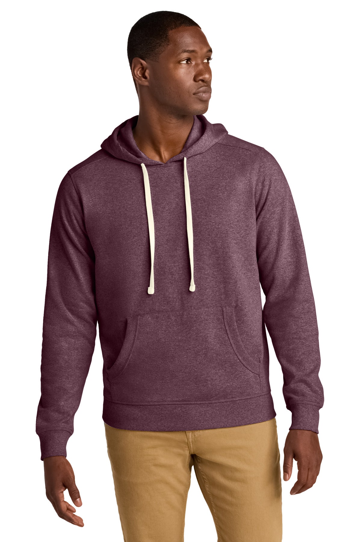 District® Re-Fleece™ Hoodie - Maroon Heather - XS
