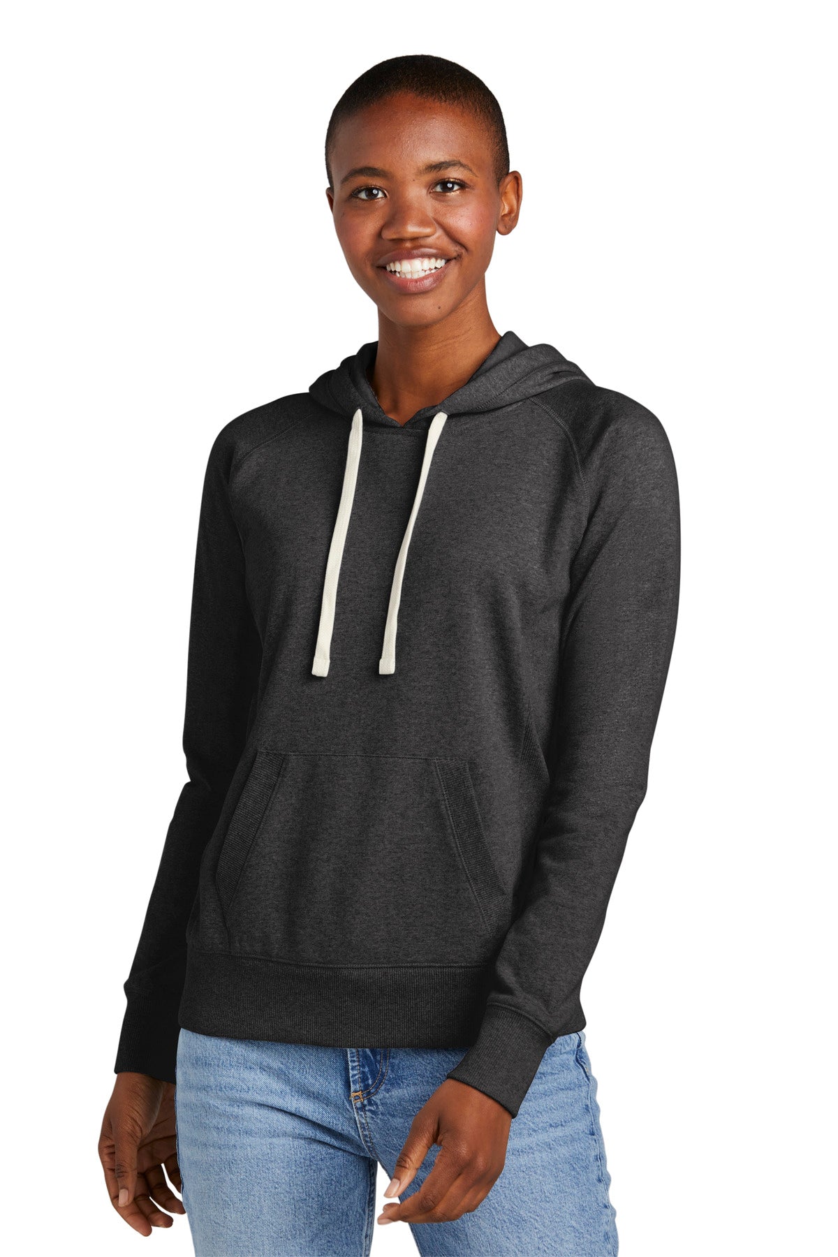 District® Women’s Re-Fleece™ Hoodie - Charcoal Heather - XS