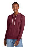 District® Women’s Re-Fleece™ Hoodie - Maroon Heather - XS