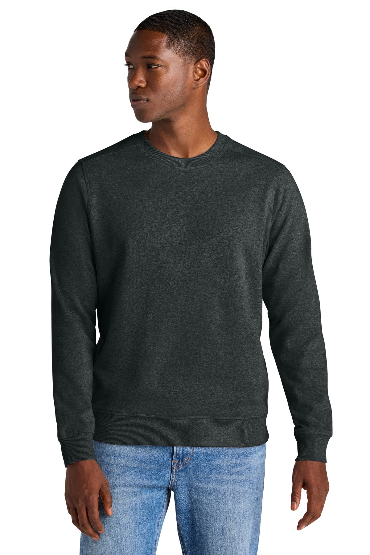District® Re-Fleece™ Crew - Charcoal Heather - XS