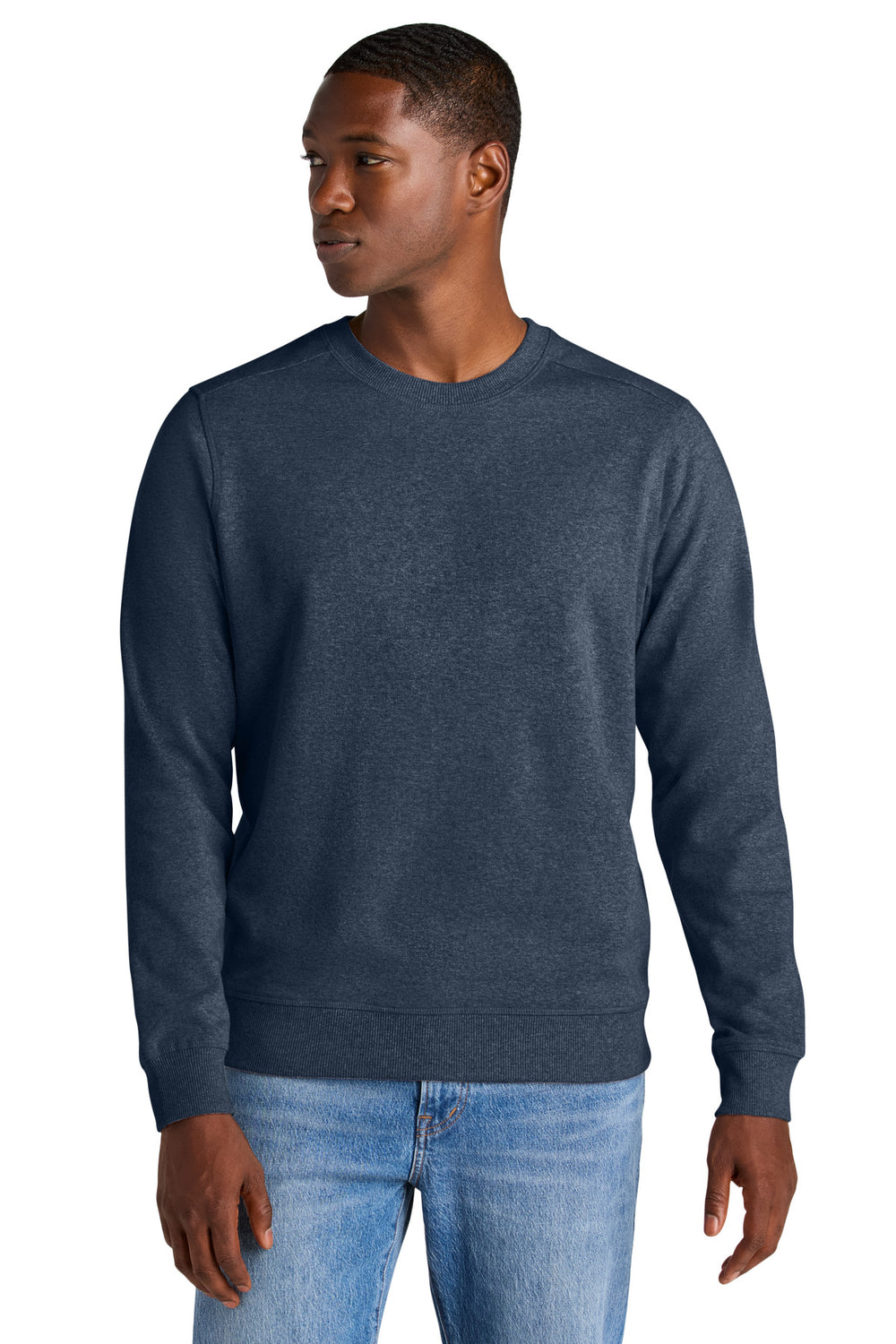 District® Re-Fleece™ Crew - Heathered Navy - 2XL