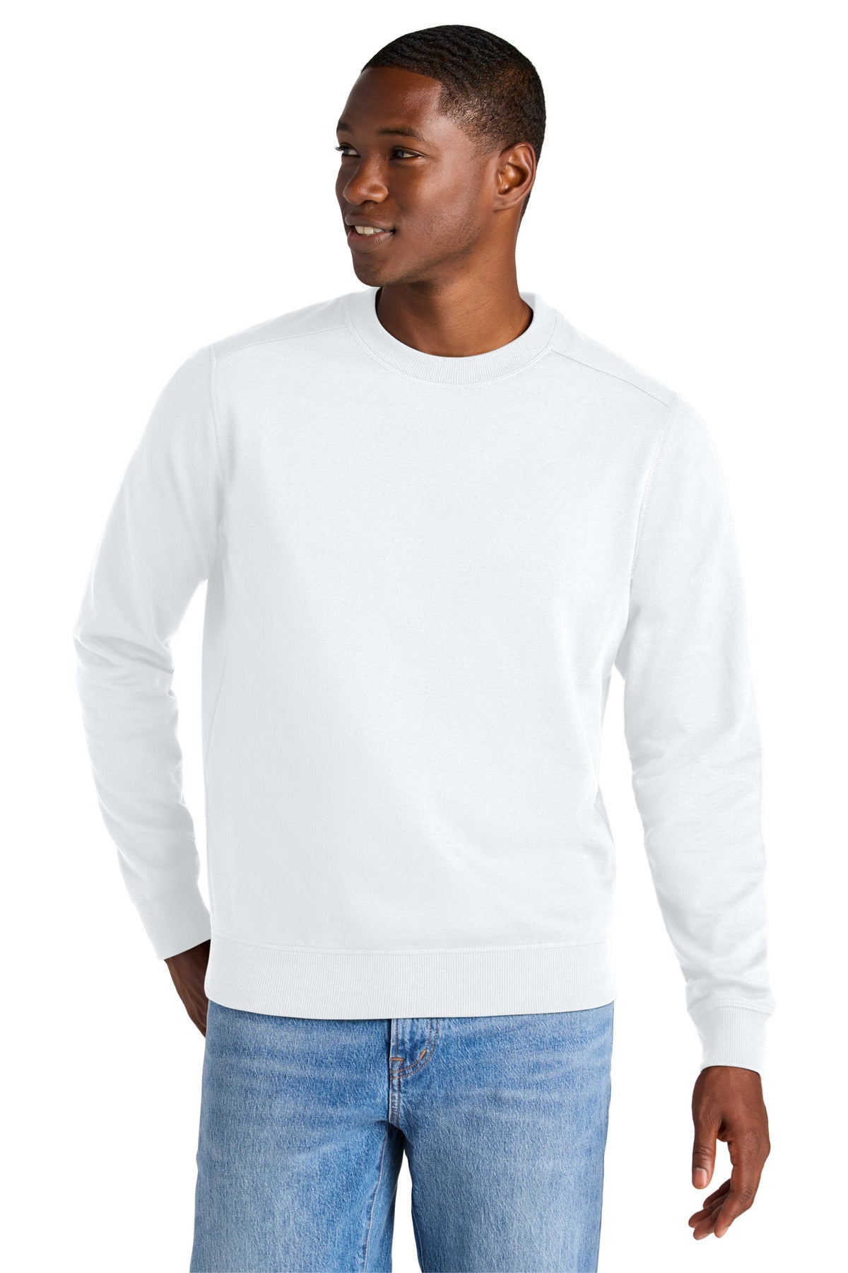 District® Re-Fleece™ Crew - White - 2XL