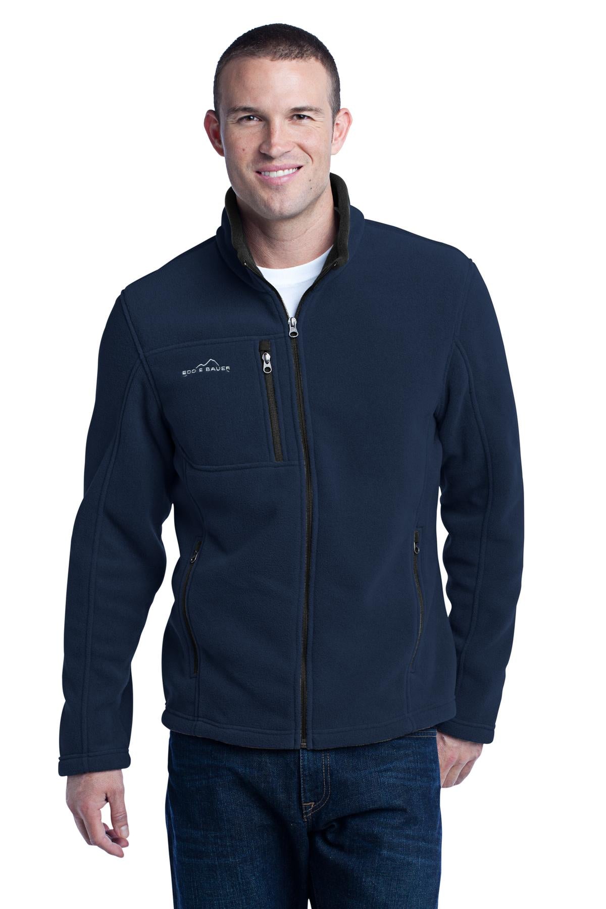 Eddie Bauer® Full-Zip Fleece Jacket - River Blue Navy - XS