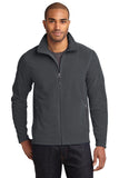 Eddie Bauer® Full-Zip Microfleece Jacket - Grey Steel - XS