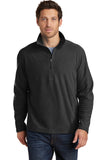 Eddie Bauer®1/2-Zip Microfleece Jacket - Black - XS