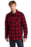 Eddie Bauer® Woodland Shirt Jac - Radish/ Black - XS