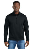 Eddie Bauer® Smooth Mid Layer Fleece 1/2-Zip - Black - XS