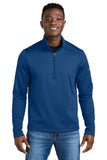 Eddie Bauer® Smooth Mid Layer Fleece 1/2-Zip - Cobalt Blue - XS