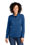 Eddie Bauer® Women’s Smooth Mid Layer Fleece 1/2-Zip - Cobalt Blue - XS