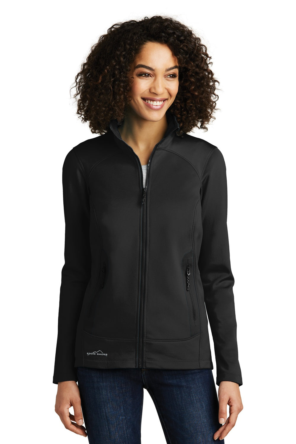 Eddie Bauer® Women's Highpoint Fleece Jacket - Black - XS