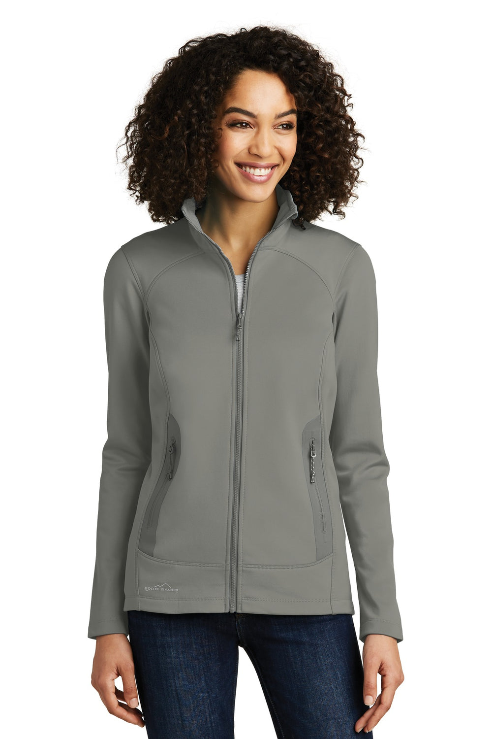 Eddie Bauer® Women's Highpoint Fleece Jacket - Metal Grey - XS