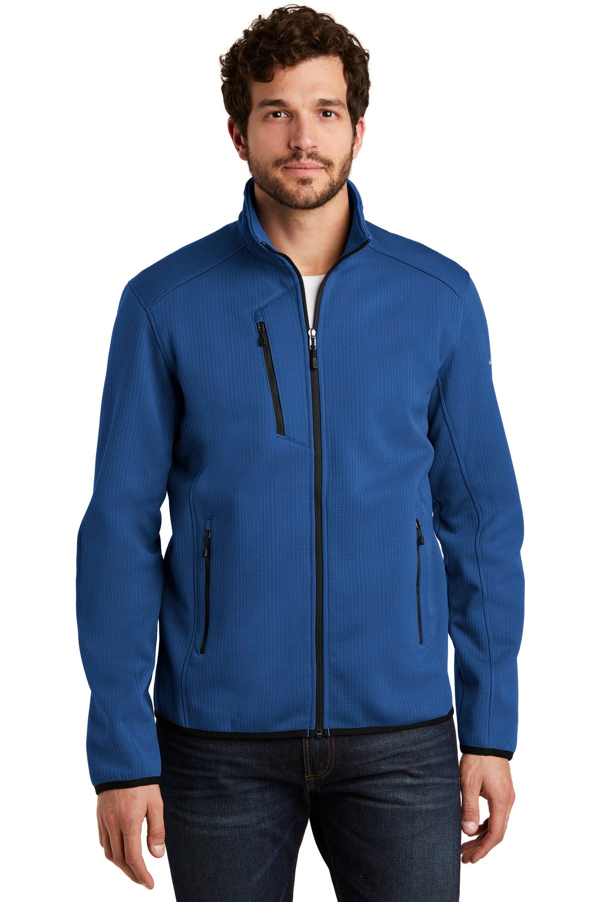 Eddie Bauer ® Dash Full-Zip Fleece Jacket - Cobalt Blue - XS