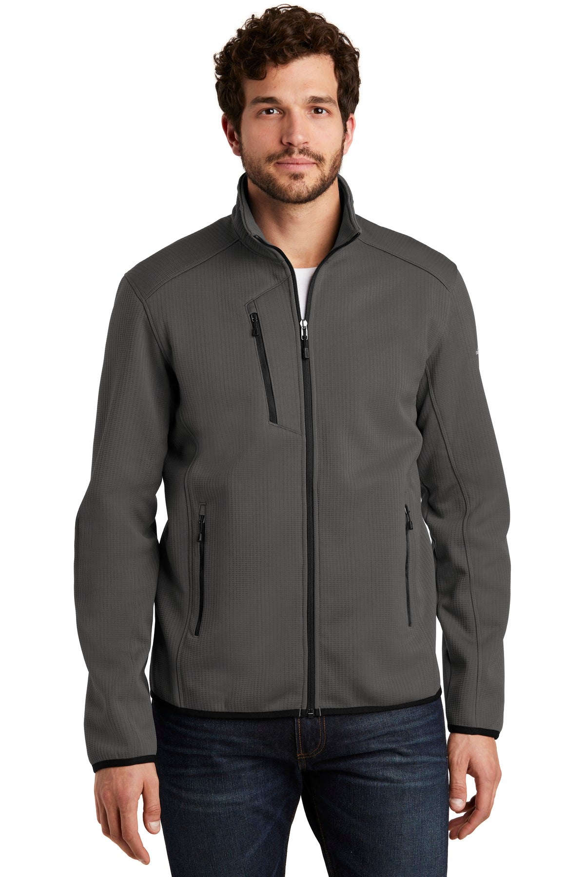 Eddie Bauer ® Dash Full-Zip Fleece Jacket - Grey Steel - XS