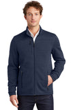 Eddie Bauer® Sweater Fleece Full-Zip - River Blue Navy Heather - XS