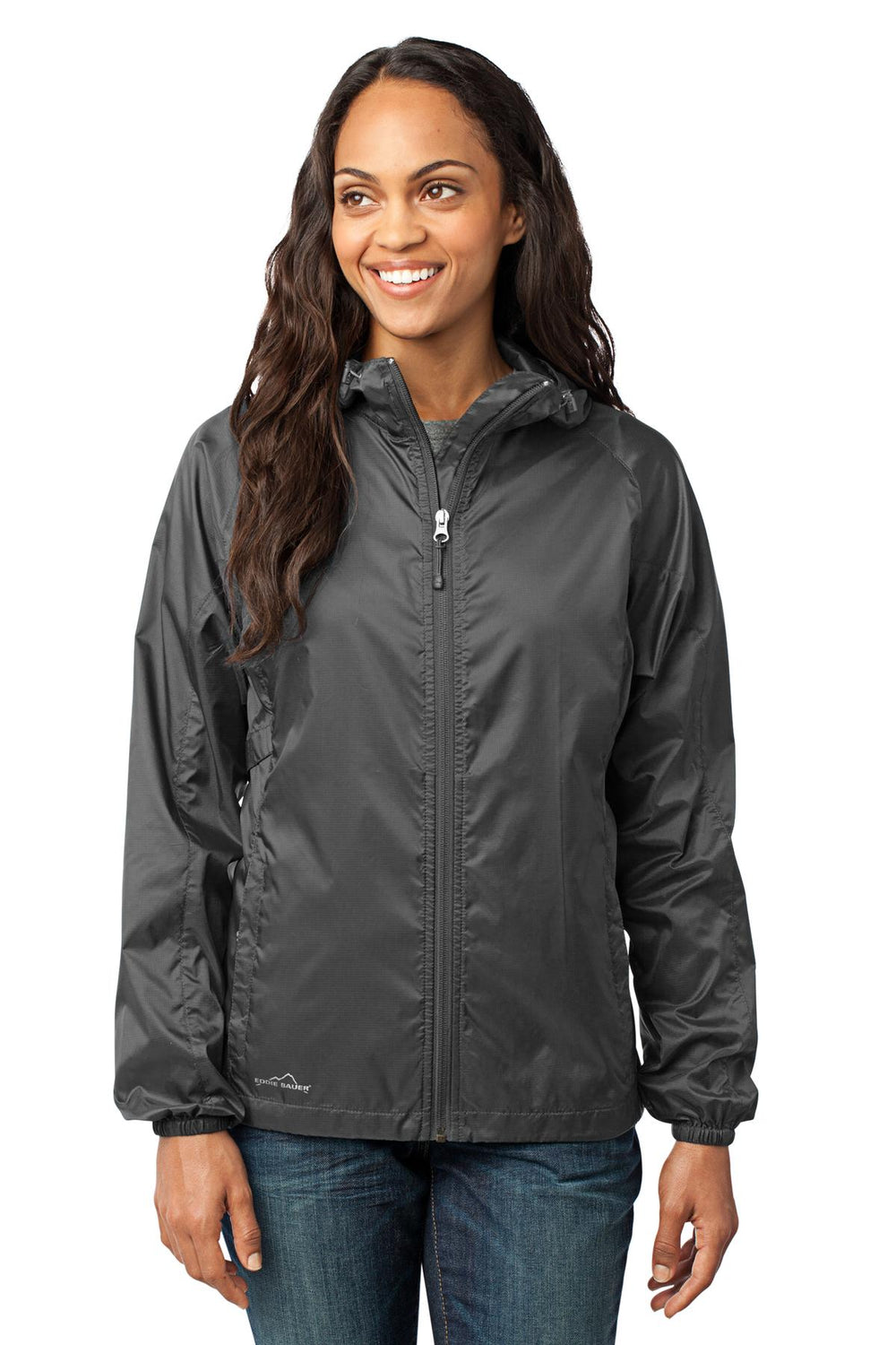 Eddie Bauer® Women's Packable Wind Jacket - Grey Steel - XS