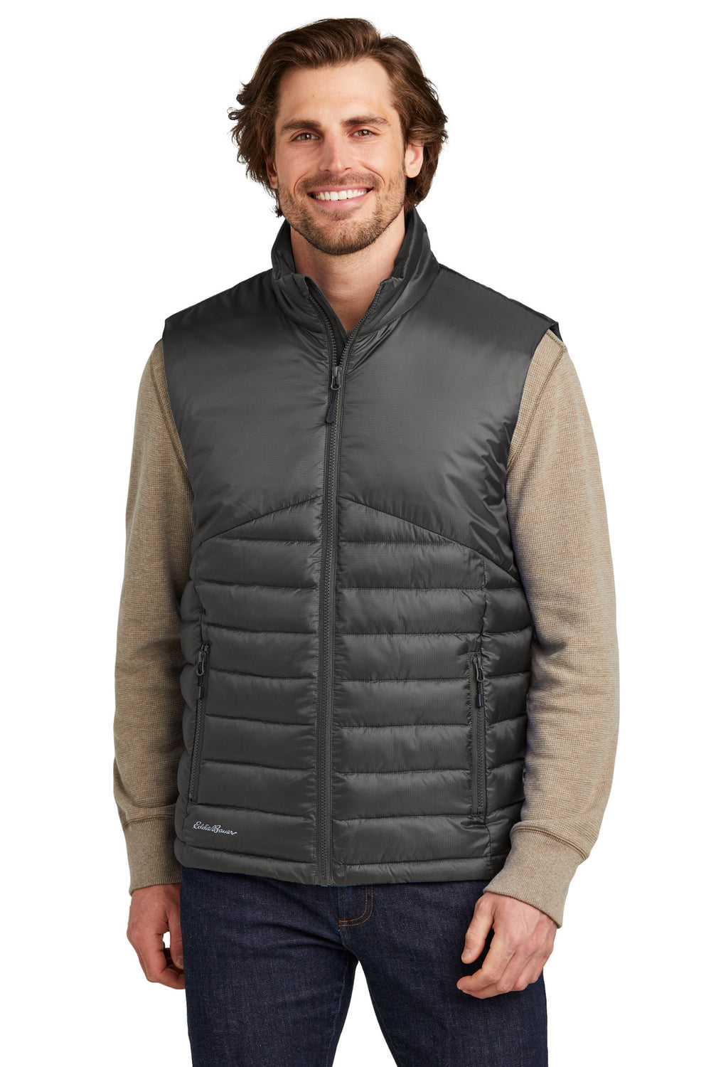 Eddie Bauer® Quilted Vest - Iron Gate - XS