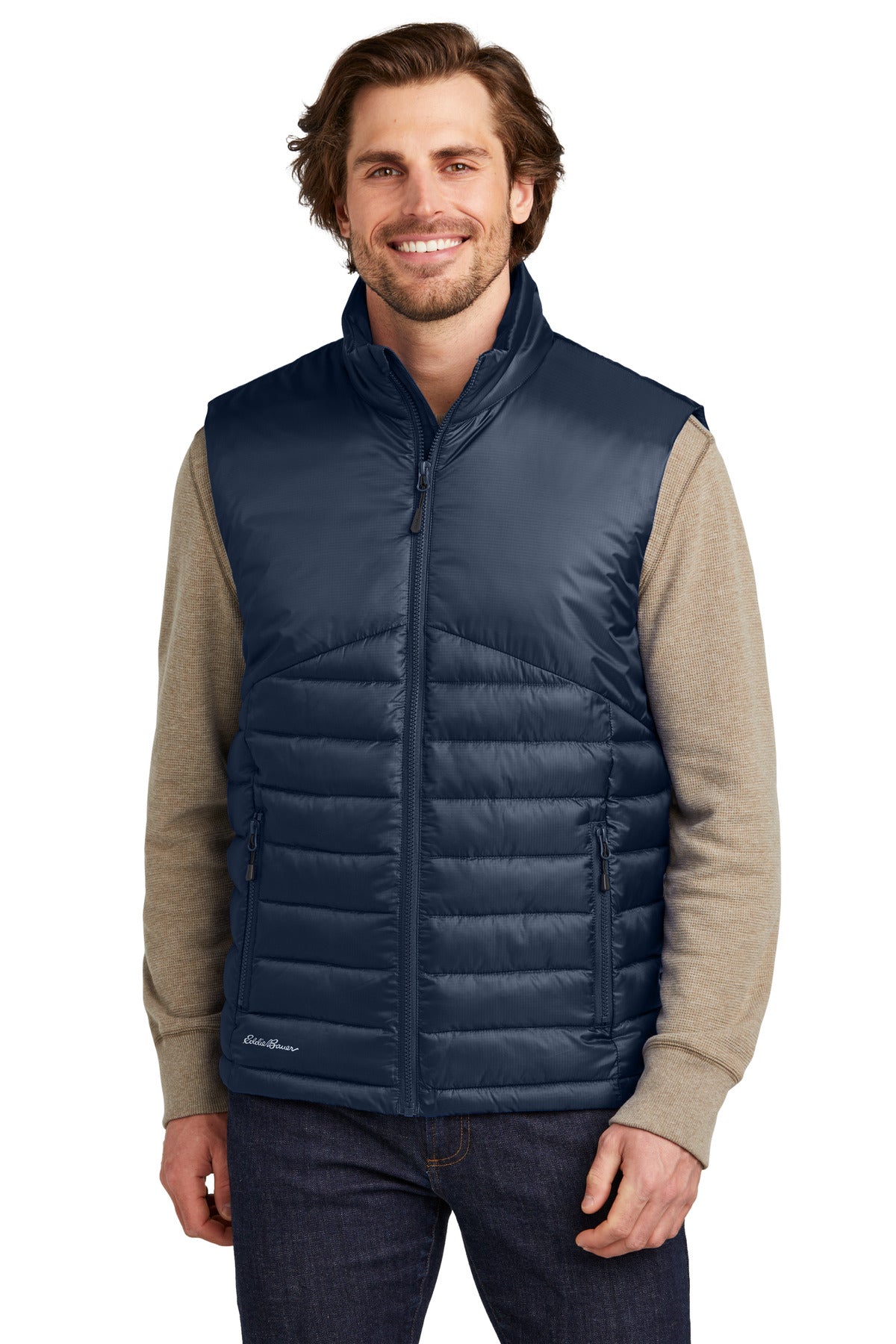 Eddie Bauer® Quilted Vest - River Blue Navy - XS