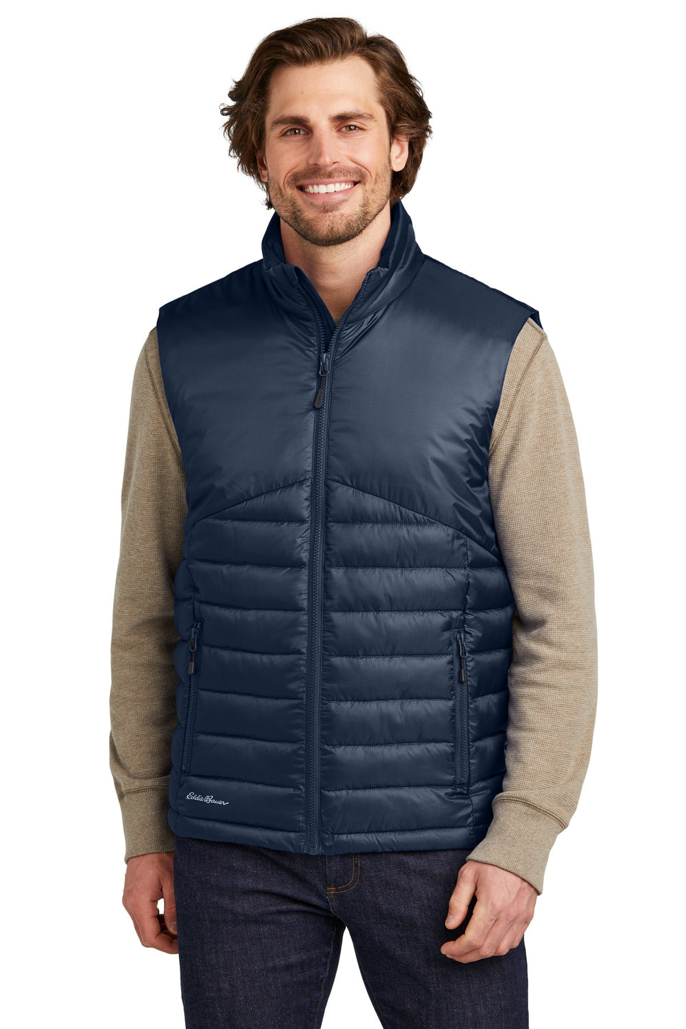 Eddie Bauer® Quilted Vest - River Blue Navy - XS
