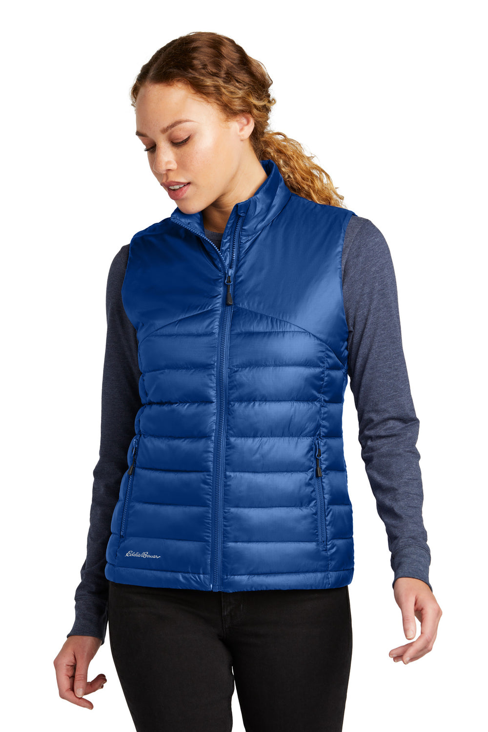 Eddie Bauer® Women's Quilted Vest - Cobalt Blue - XS