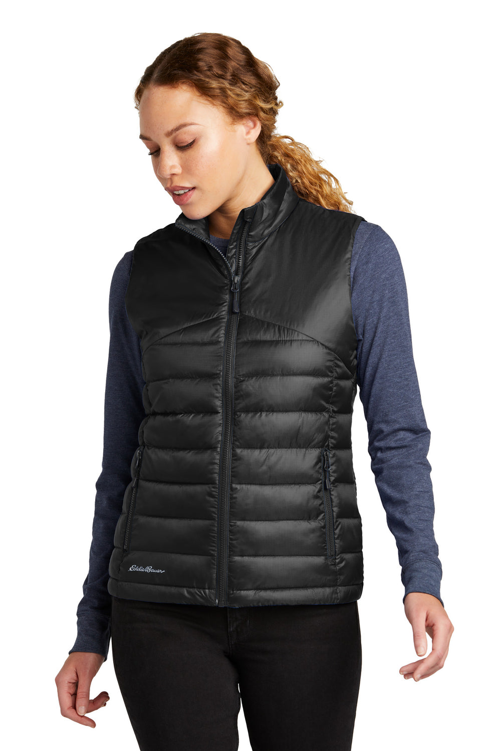 Eddie Bauer® Women's Quilted Vest - Deep Black - XS