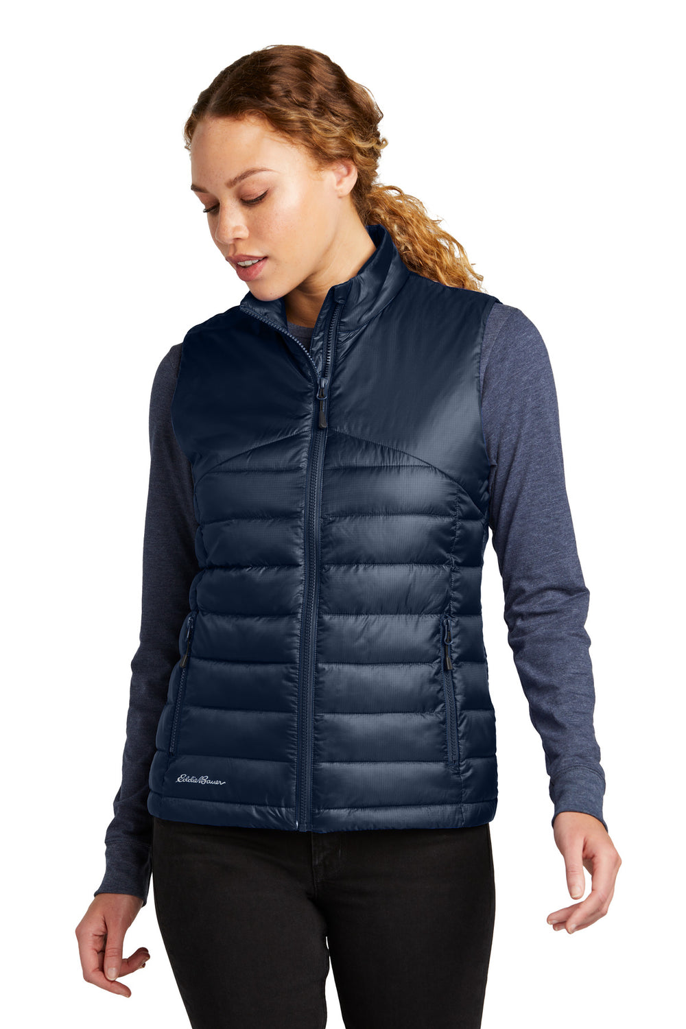 Eddie Bauer® Women's Quilted Vest - River Blue Navy - XS
