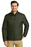 Eddie Bauer® Packable Quilted Full-Zip - Olive Green - XS