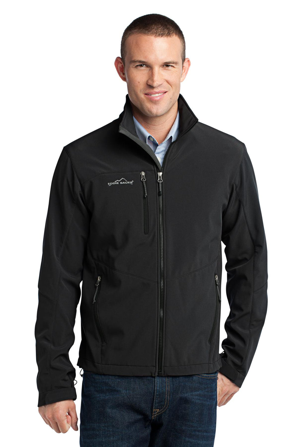 Eddie Bauer® Soft Shell Jacket - Black - XS