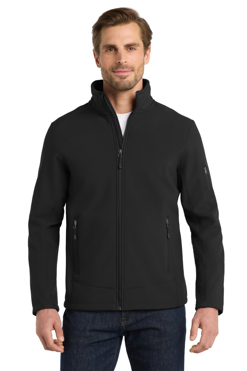 Eddie Bauer® Rugged Ripstop Soft Shell Jacket - Black - XS