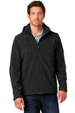 Eddie Bauer® Hooded Soft Shell Parka - Black - XS