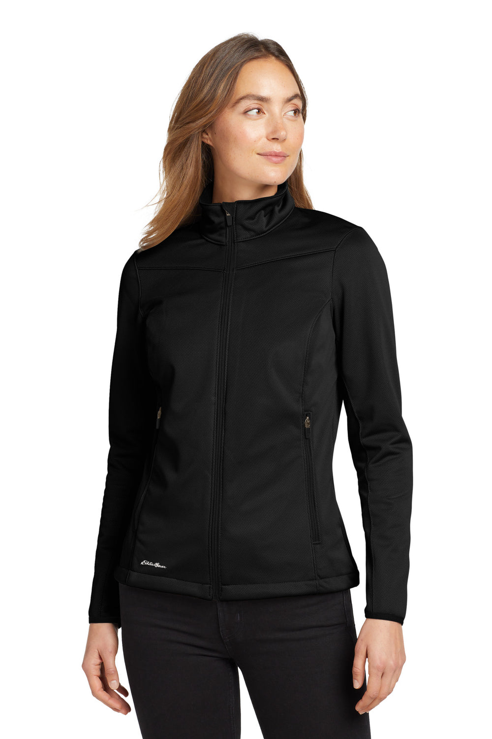 Eddie Bauer® Women's Weather-Resist Soft Shell Jacket - Black - XS