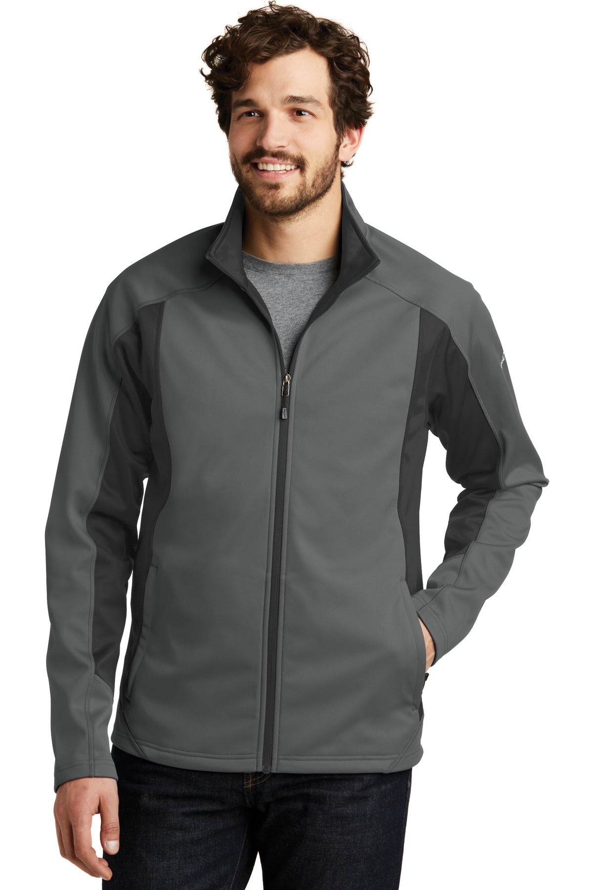 Eddie Bauer® Trail Soft Shell Jacket - Metal Grey/ Grey Steel - XS