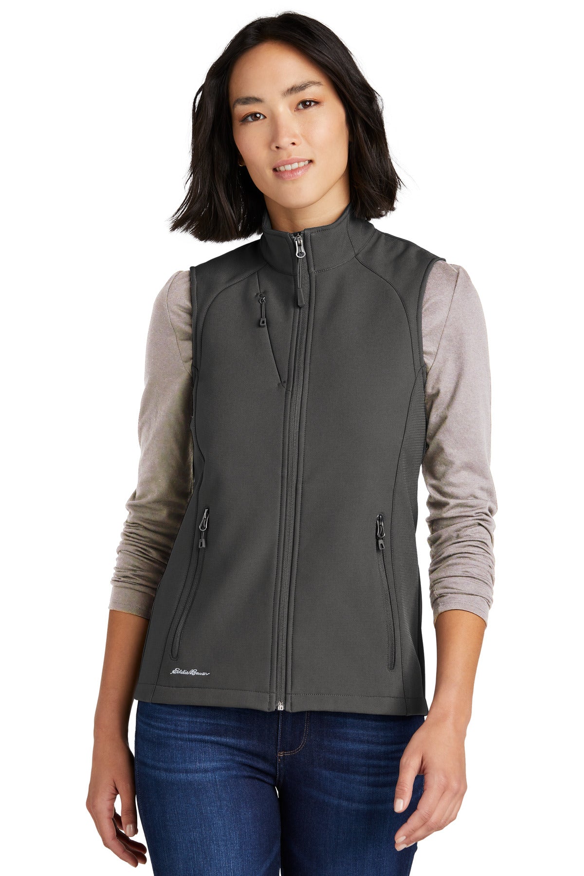 Eddie Bauer® Women's Stretch Soft Shell Vest - Iron Gate - XS