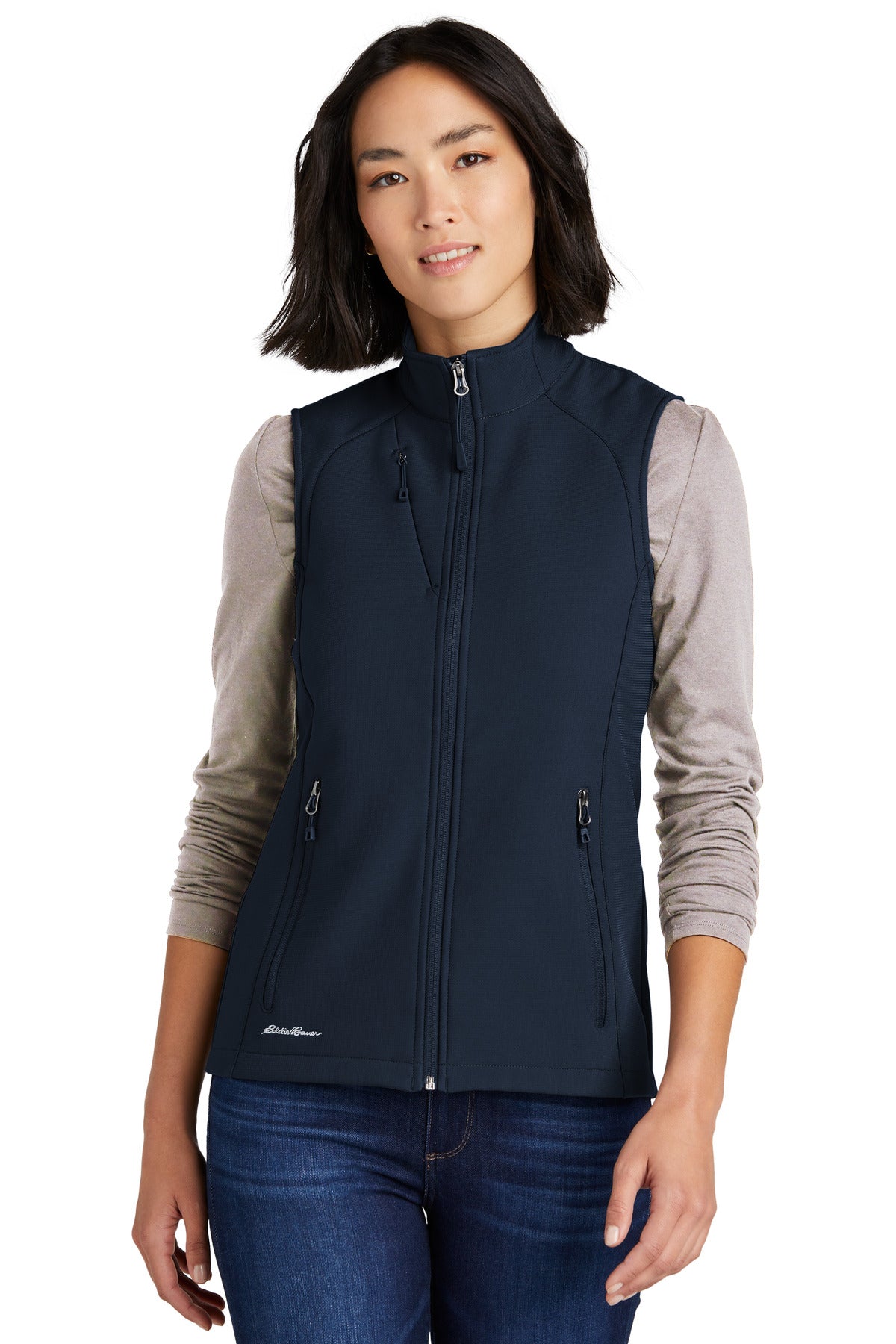 Eddie Bauer® Women's Stretch Soft Shell Vest - River Blue Navy - XS