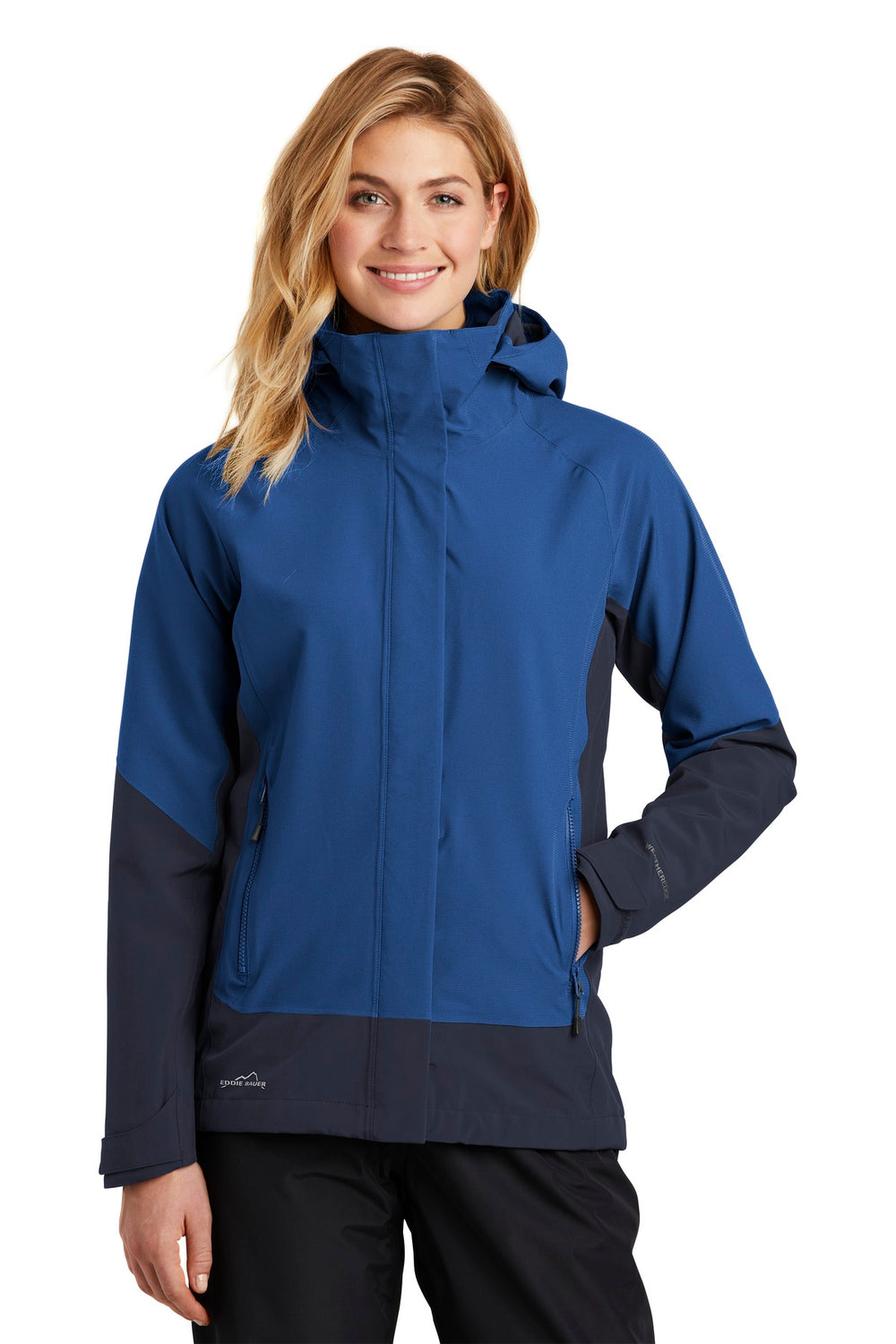 Eddie Bauer® Women's WeatherEdge® Jacket - Cobalt Blue/ River Blue Navy - XS