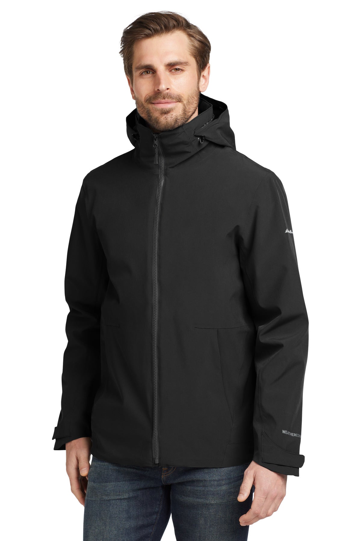 Eddie Bauer® WeatherEdge® 3-in-1 Jacket - Black/ Storm Grey - XS