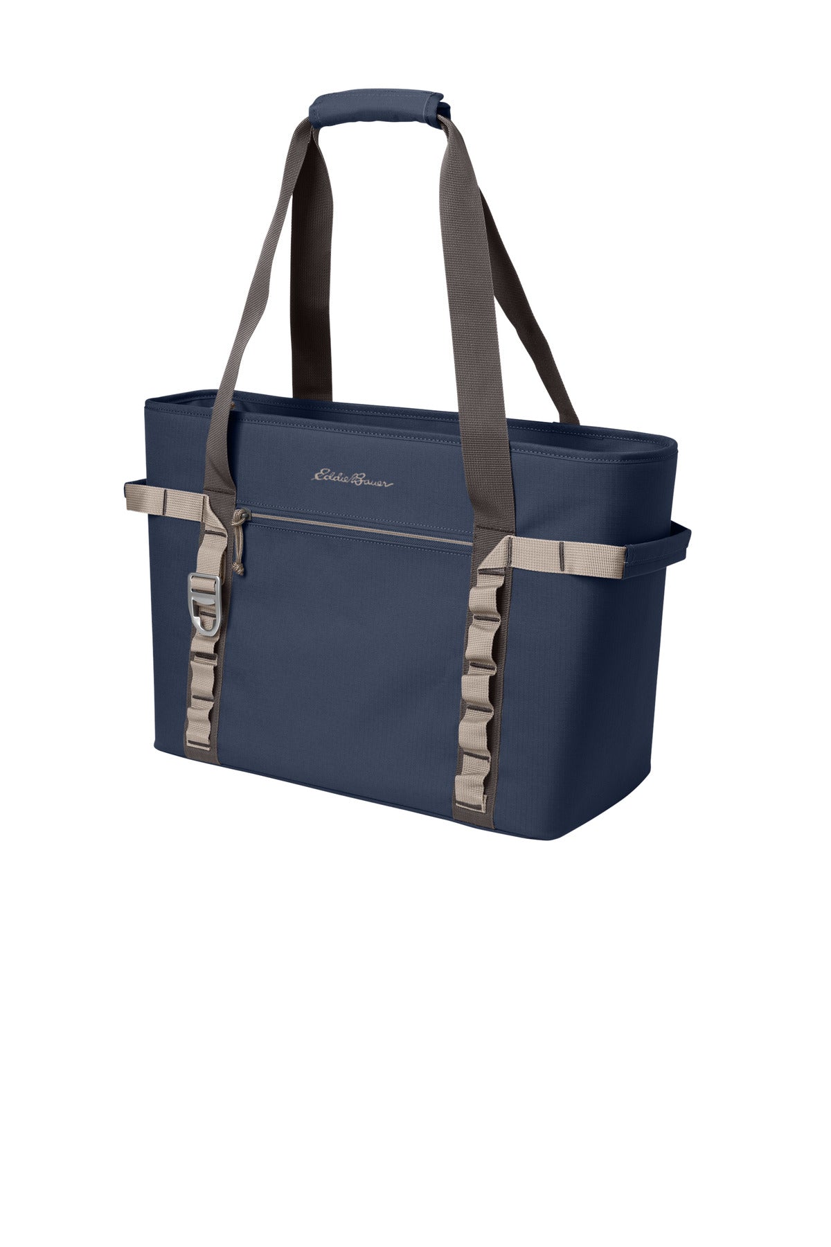 Eddie Bauer® Max Cool Tote Cooler - River Blue Navy/ Chrome - OSFA