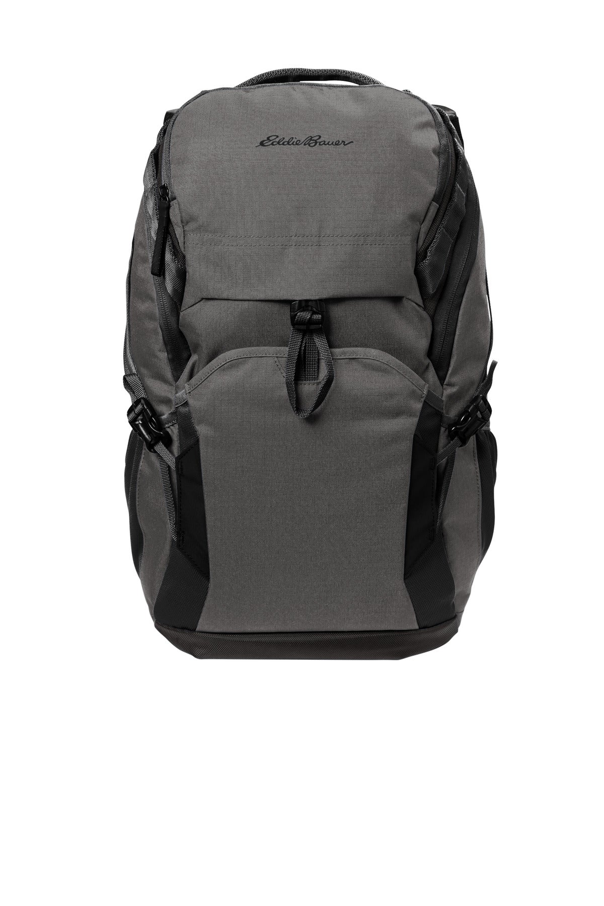 Eddie Bauer® Tour Backpack - Grey Steel Heather/ Black - OSFA