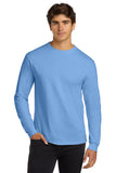 Gildan® Ultra Cotton® 100% US Cotton Long Sleeve T-Shirt - Carolina Blue - S