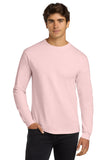 Gildan® Ultra Cotton® 100% US Cotton Long Sleeve T-Shirt - Light Pink - S
