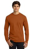 Gildan® Ultra Cotton® 100% US Cotton Long Sleeve T-Shirt - Texas Orange - S