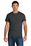 Jerzees Ultimate™ Unisex Ring Spun T-Shirt - Black Ink Heather - S