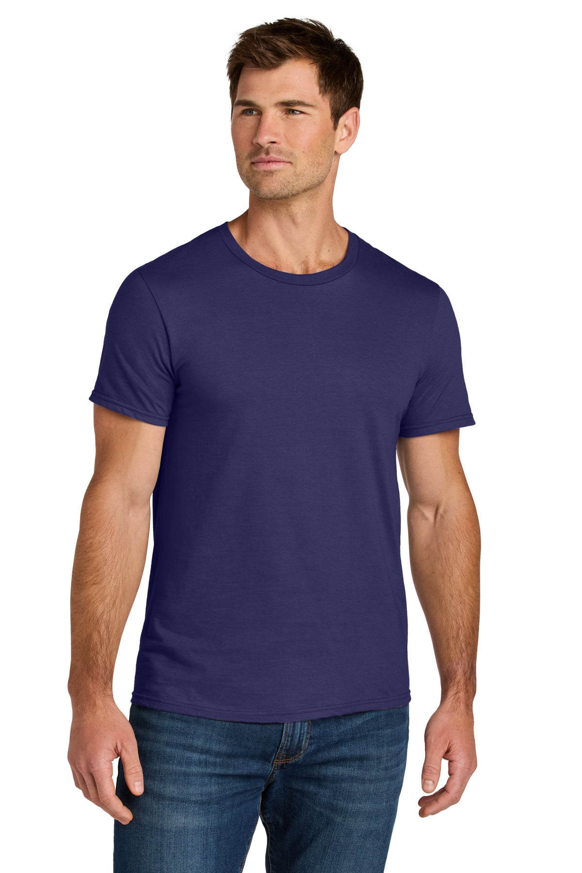 Jerzees Ultimate™ Unisex Ring Spun T-Shirt - Deep Purple - S