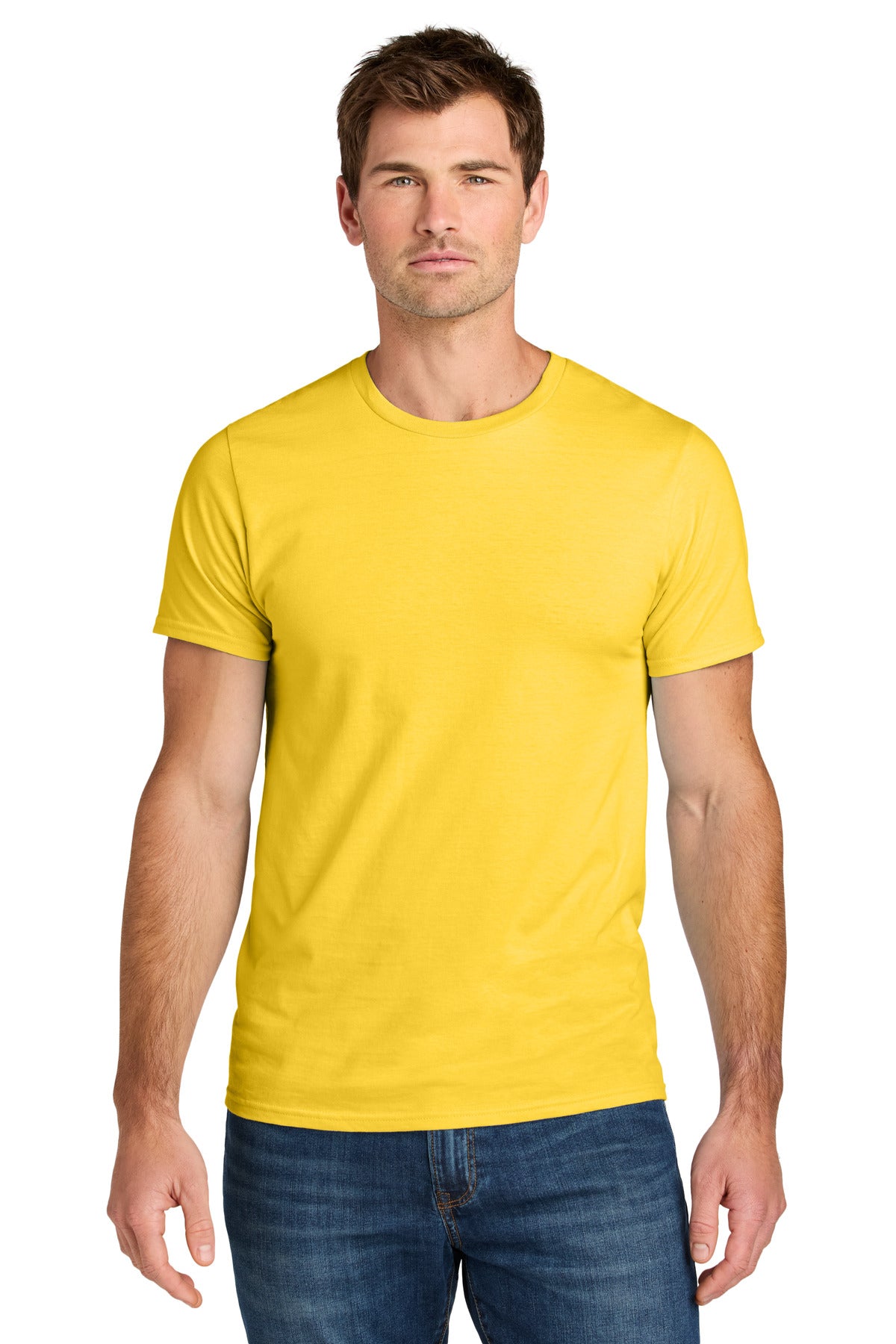 Jerzees Ultimate™ Unisex Ring Spun T-Shirt - Island Yellow - S