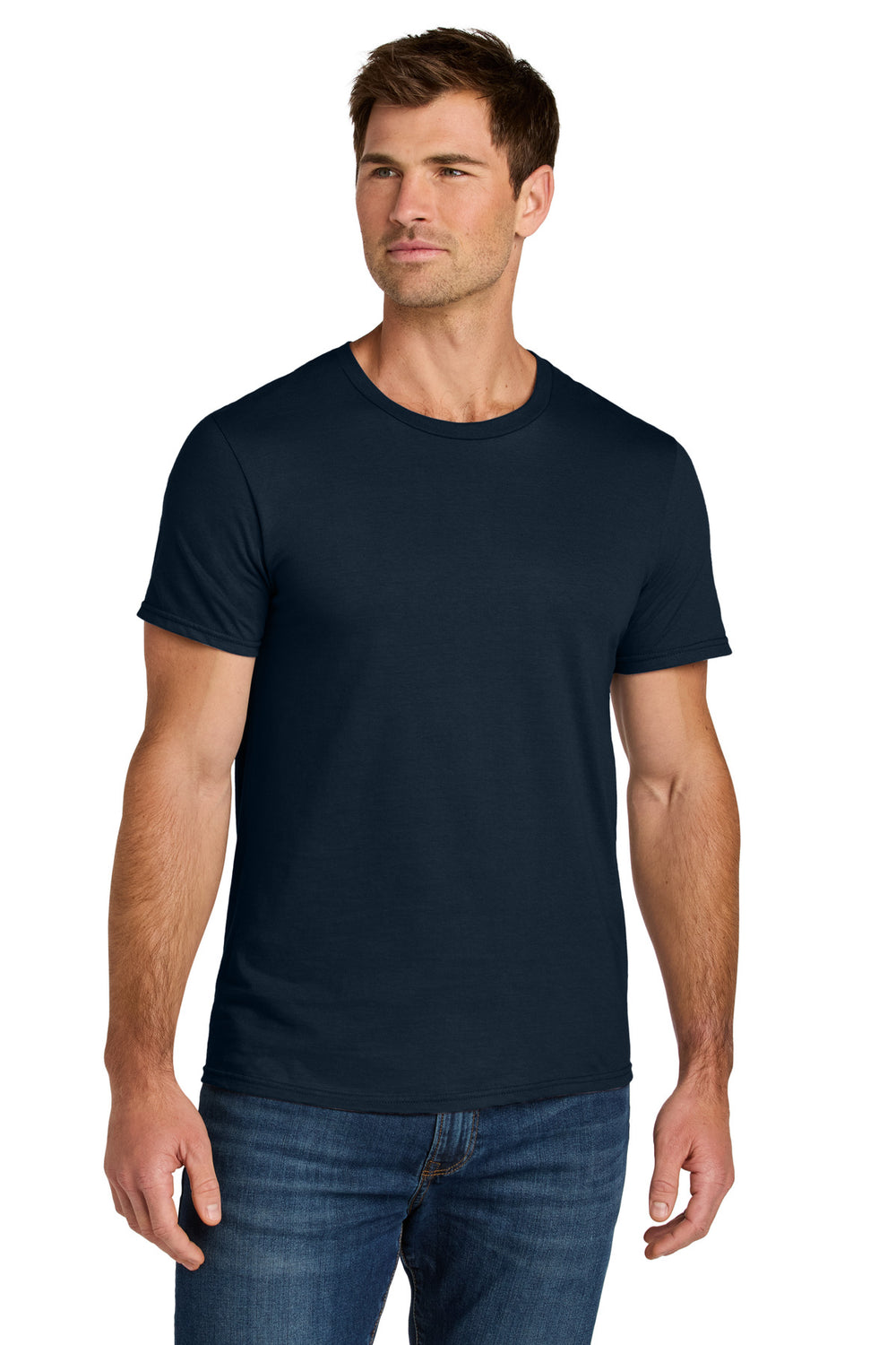 Jerzees Ultimate™ Unisex Ring Spun T-Shirt - J. Navy - S