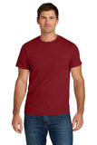 Jerzees Ultimate™ Unisex Ring Spun T-Shirt - Peppered Red Heather - S