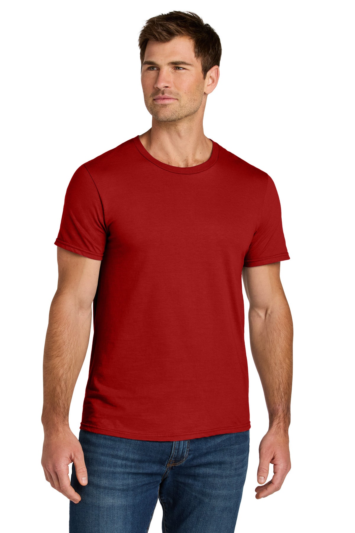 Jerzees Ultimate™ Unisex Ring Spun T-Shirt - True Red - S
